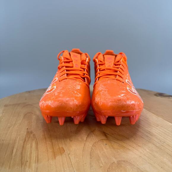 Under Armour Blur Smoke 2.0 MC Suede Mens Size 8 Football Cleats Orange NEW‎ main image 8